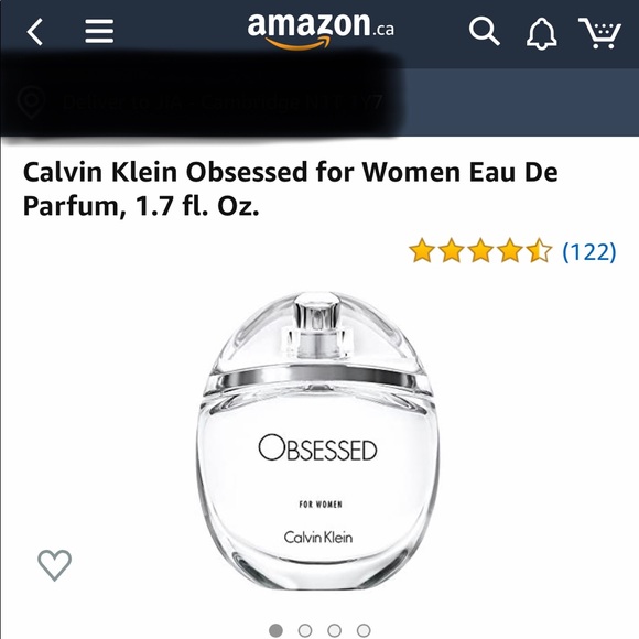 Calvin Klein Obsessed for woman NEW - Picture 4 of 5